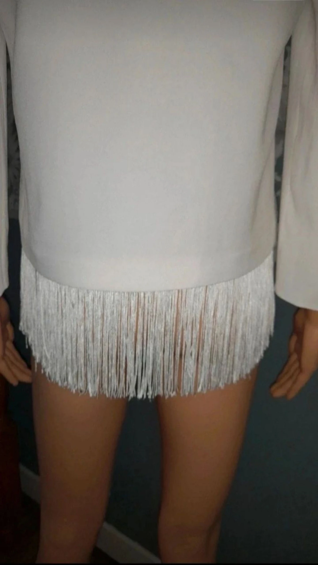 Claudie Pierlot fringe blouse size 36 – photo 8